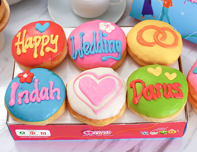 Donat Wedding Reguler (1/2 Lusin)