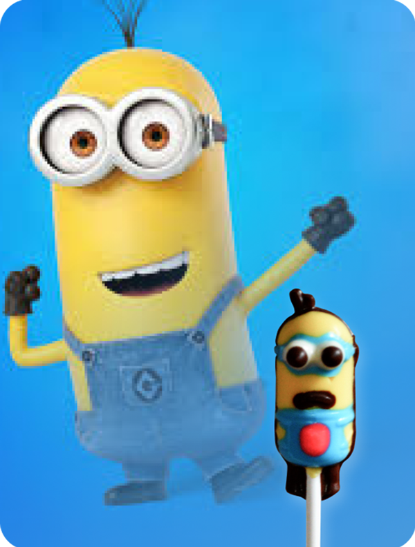 Kevin (Minion) - Cokelat Donat Lukis
