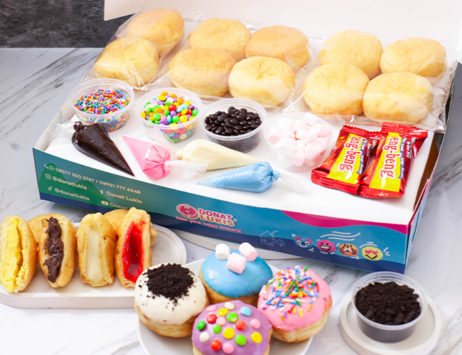 Paket Kreasi 2 Paket Kreasi 2 - Donat Lukis