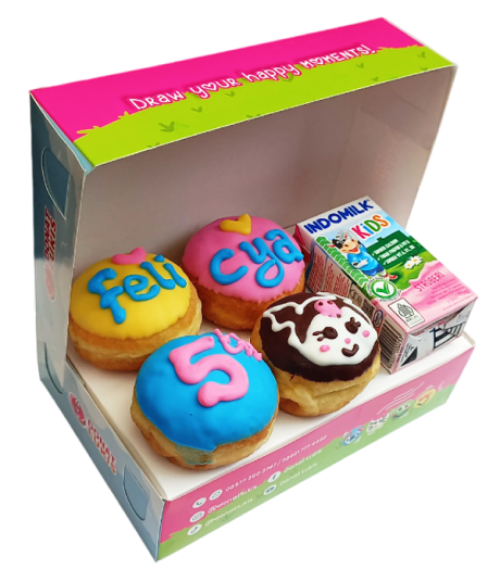 Paket Magical - Donat Lukis