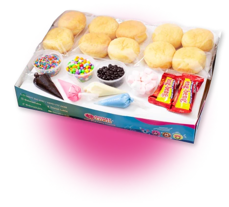 Donat Paket Kreasi - Donat Lukis